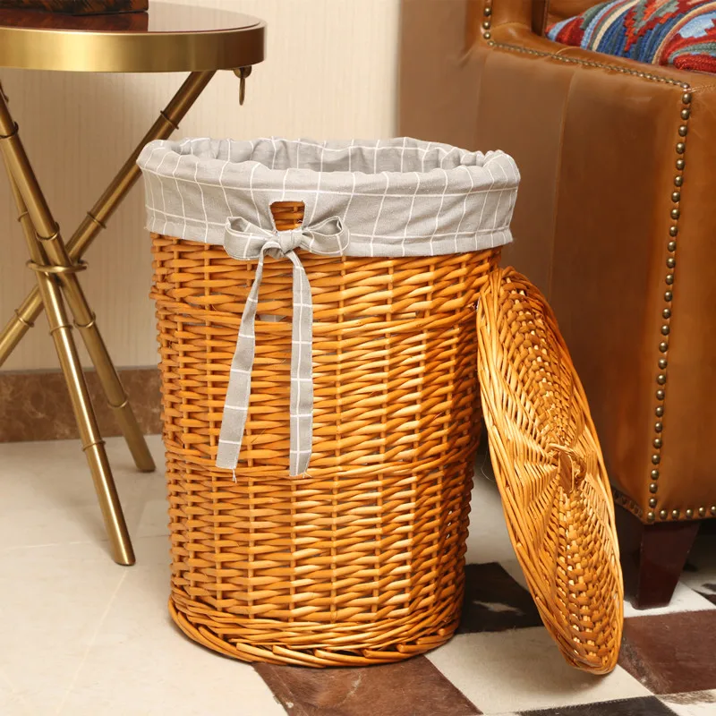 Rattan Plant Basket - Rattanowy kosz na pranie Stylowy kosz