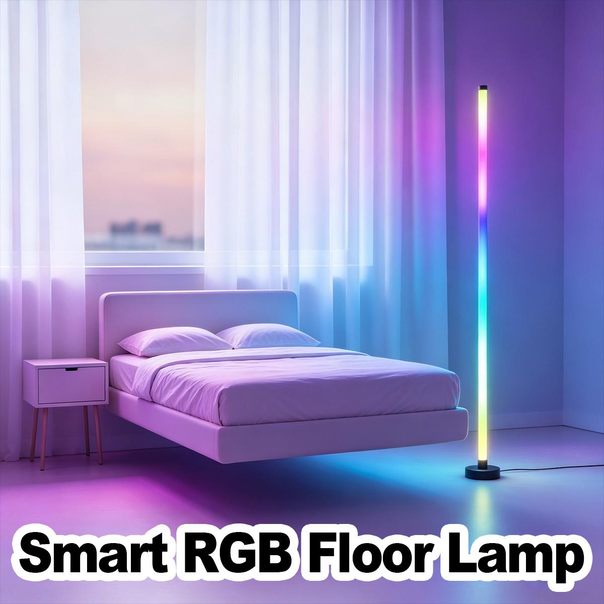 Home Decor Free App - Lampa podłogowa RGB Kolorowa dekoracja pokoju