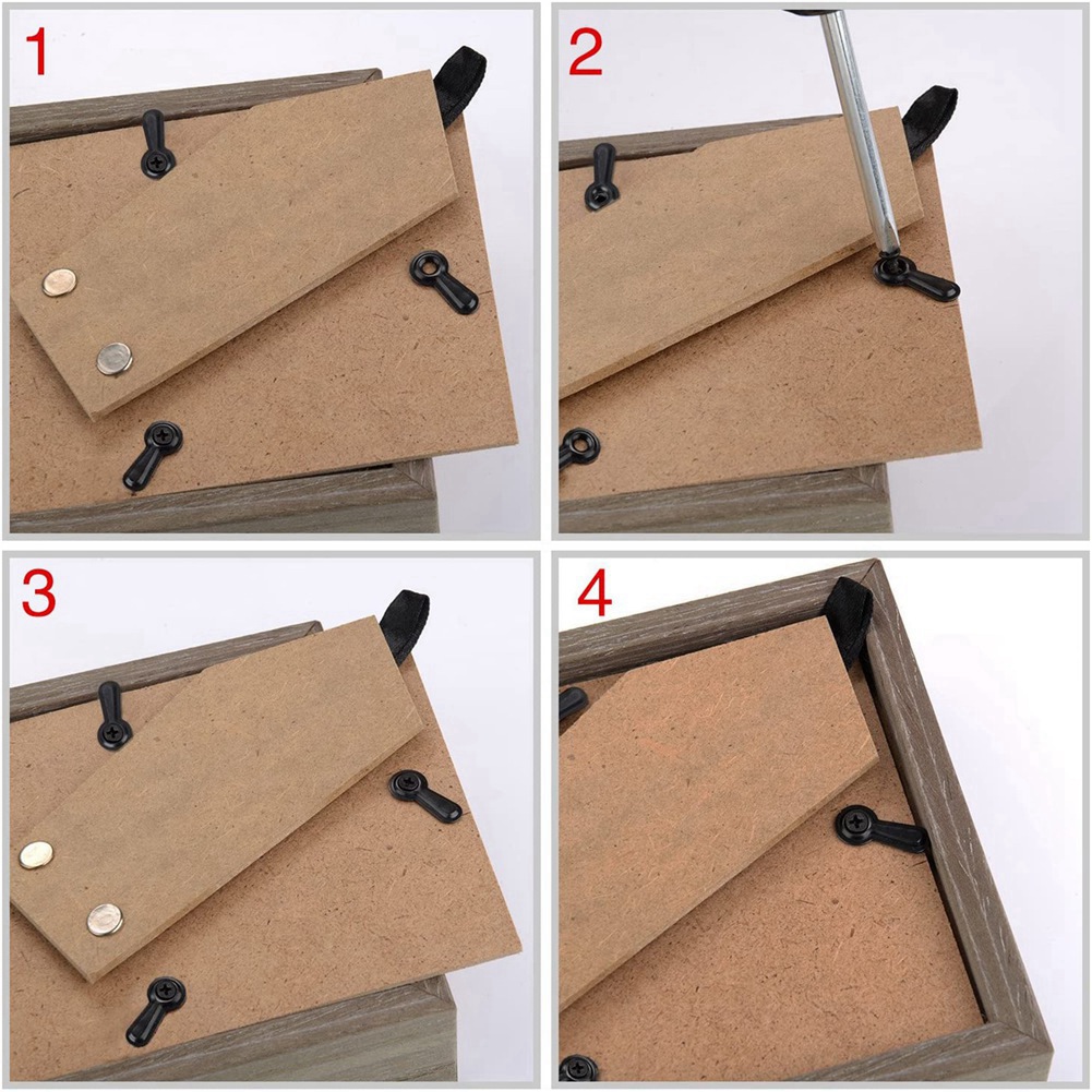 Zestaw zatrzasków obrotowych d – Bamboo Photo Frame recenzja i cena