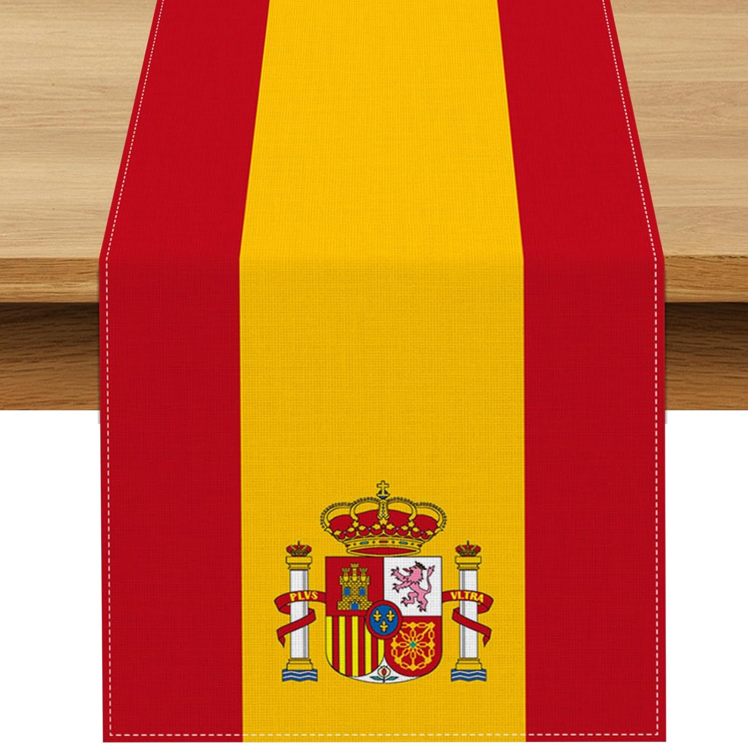 Bieżnik na stół z lnu z flagą  – Linen Table Runner recenzja i cena