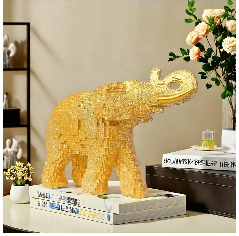Realistyczna figurka słonia z  – Home Decor Theme recenzja i cena