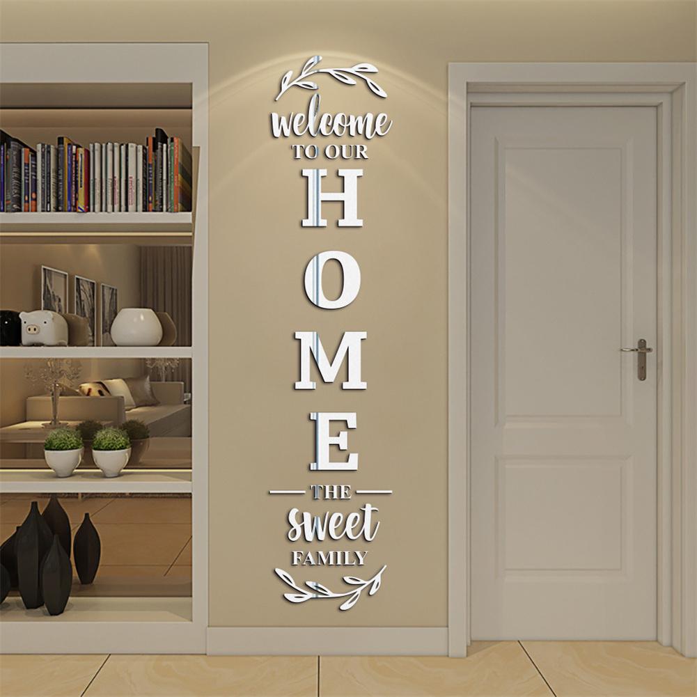 Angielskie litery 3D Lustro Na – Home Decor Y2K recenzja i cena