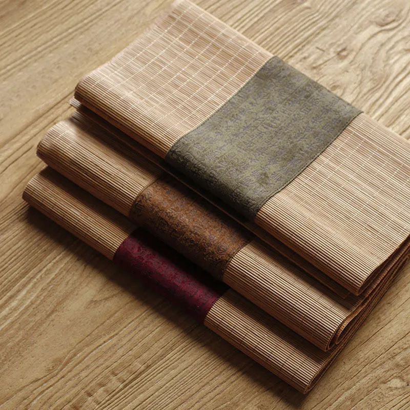 Mata do herbaty z bambusa, obr – Linen Table Runner recenzja i cena