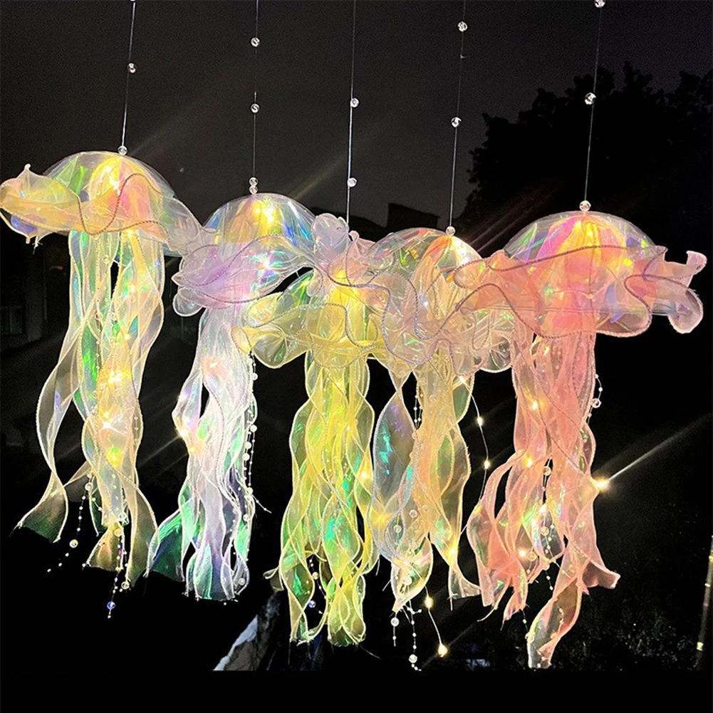 Lampa meduzowa przenośna kwiat – Home Decor Y2K recenzja i cena
