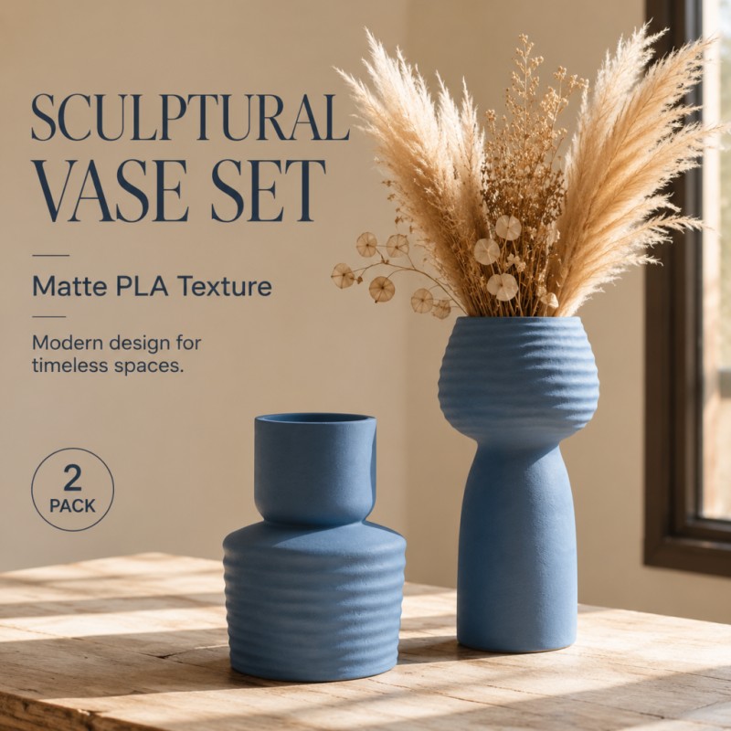 Zestaw 2 szt. szorstkich, fali – Pampas Grass Decor recenzja i cena