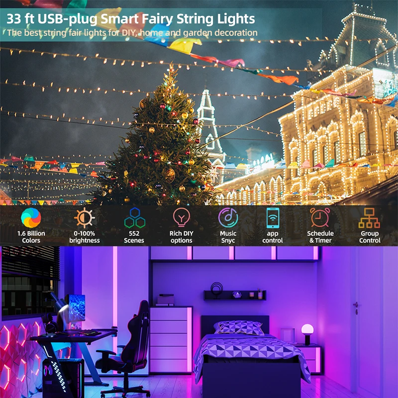 Światełka LED WS2812B z indywi – Home Decor Free App recenzja i cena