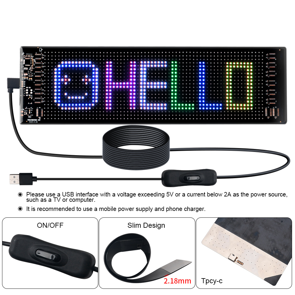 Panel LED Matrix Pixel z funkc – Home Decor Free App recenzja i cena