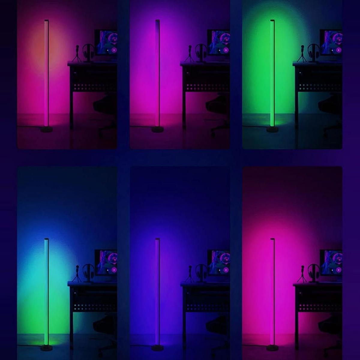 Lampa podłogowa RGB Kolorowa d – Home Decor Free App recenzja i cena