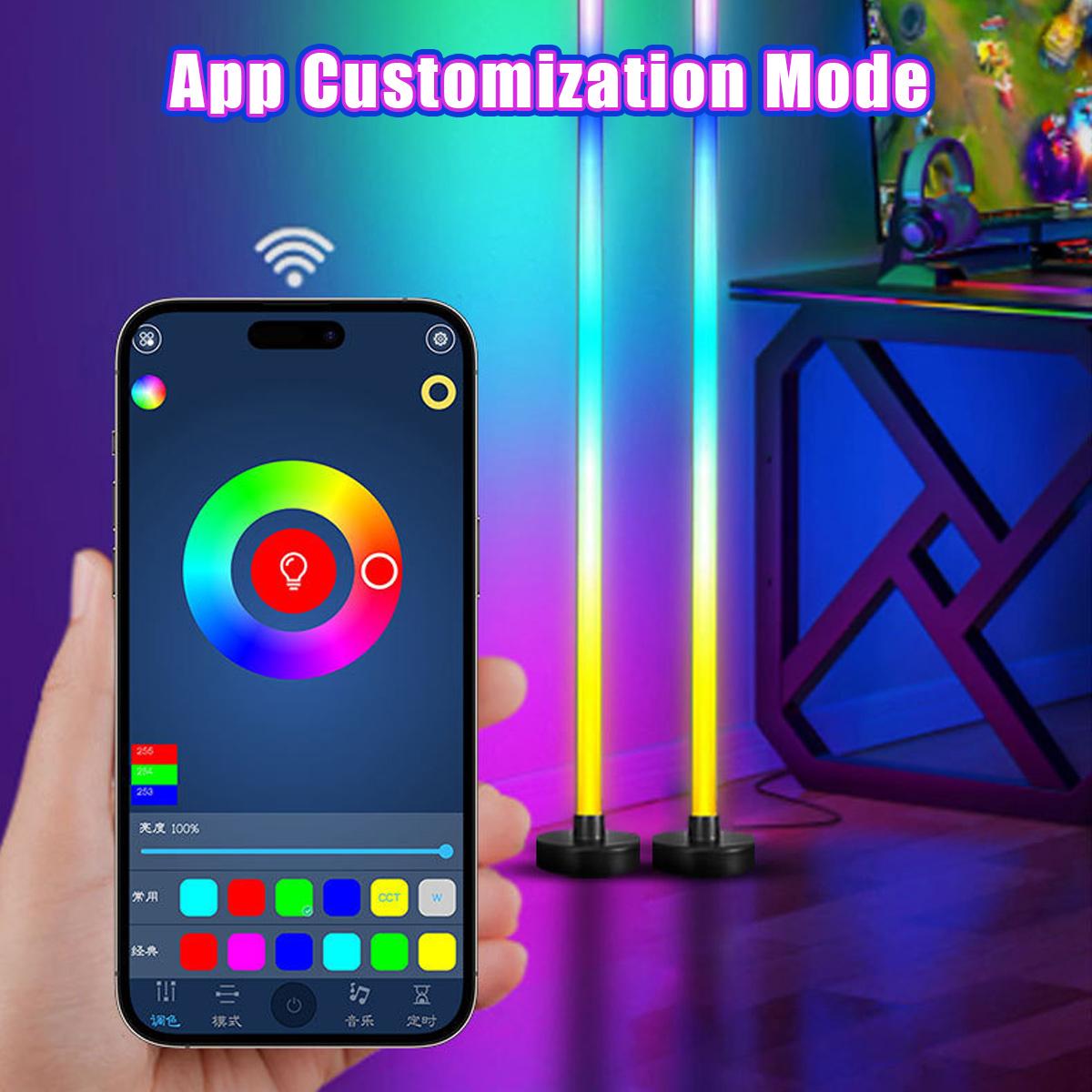 Lampa podłogowa RGB Kolorowa d – Home Decor Free App recenzja i cena