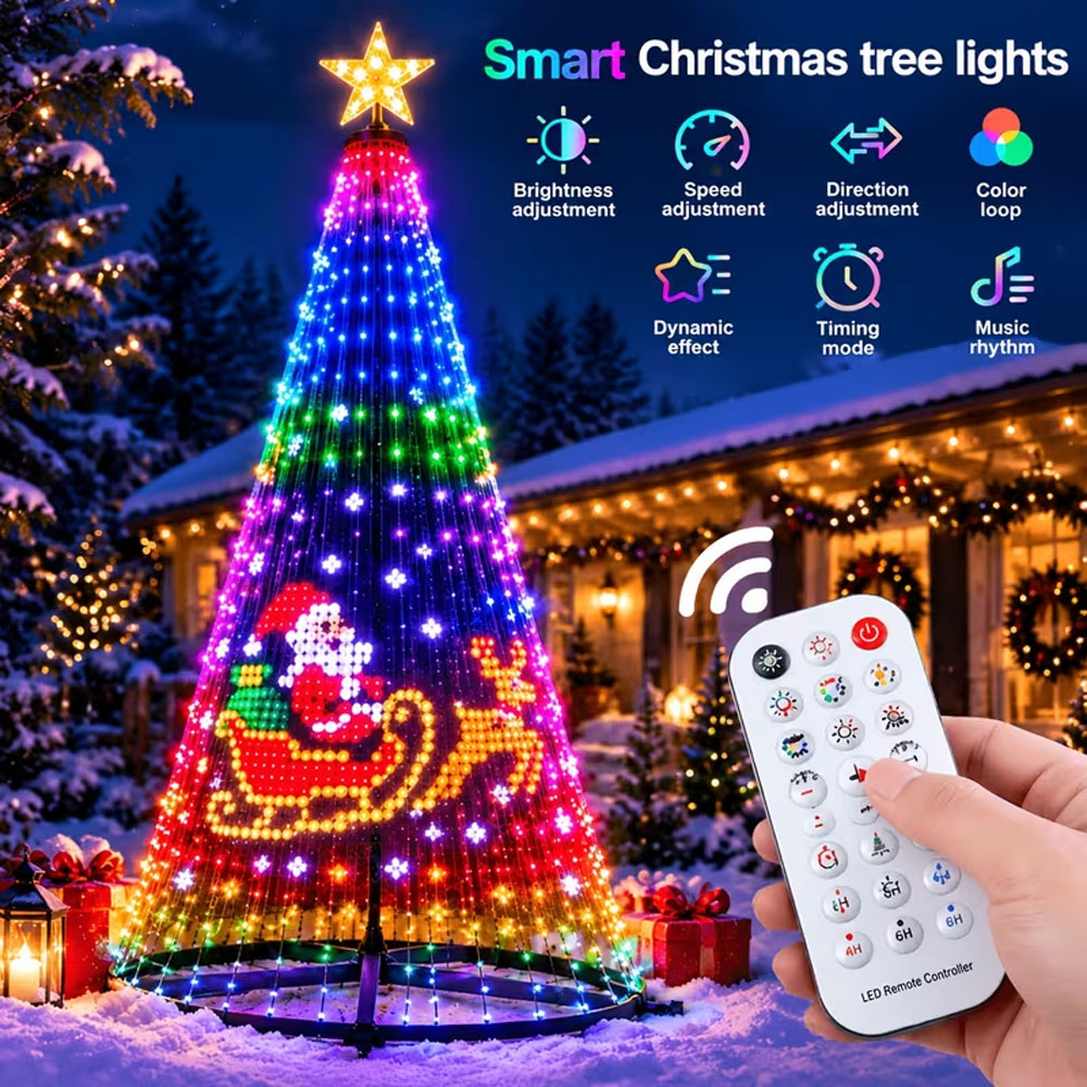 Inteligentne lampki świąteczne – Home Decor Free App recenzja i cena